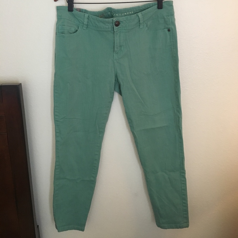 Lauren Conrad Teal/Green Capri