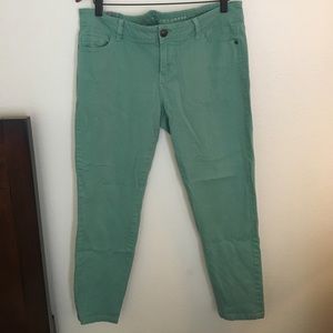 Lauren Conrad Teal/Green Capri