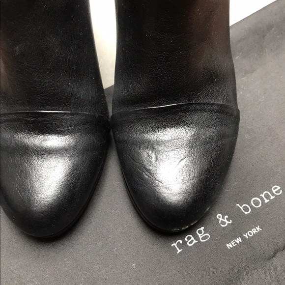 **SOLD Rag and Bone Kinsey Ankle Boot, Black 37.5 - Picture 3 of 7