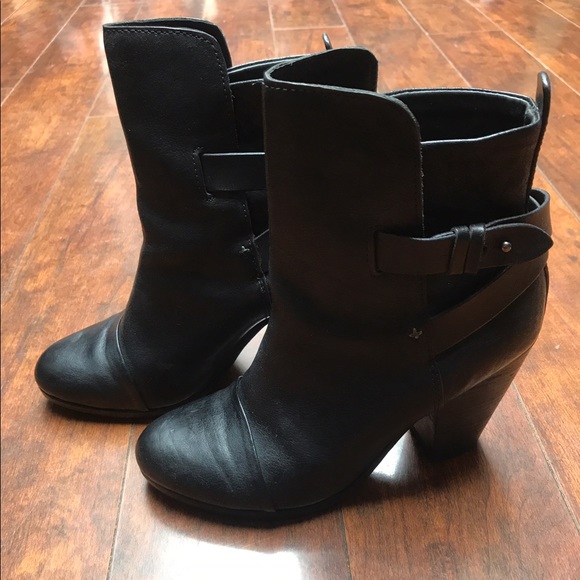 **SOLD Rag and Bone Kinsey Ankle Boot, Black 37.5 - Picture 4 of 7