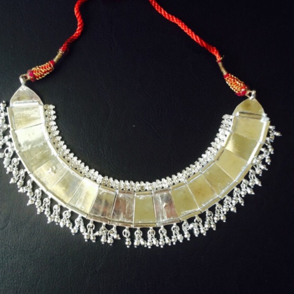 💯 Pure Silver statement necklace - Picture 2 of 4