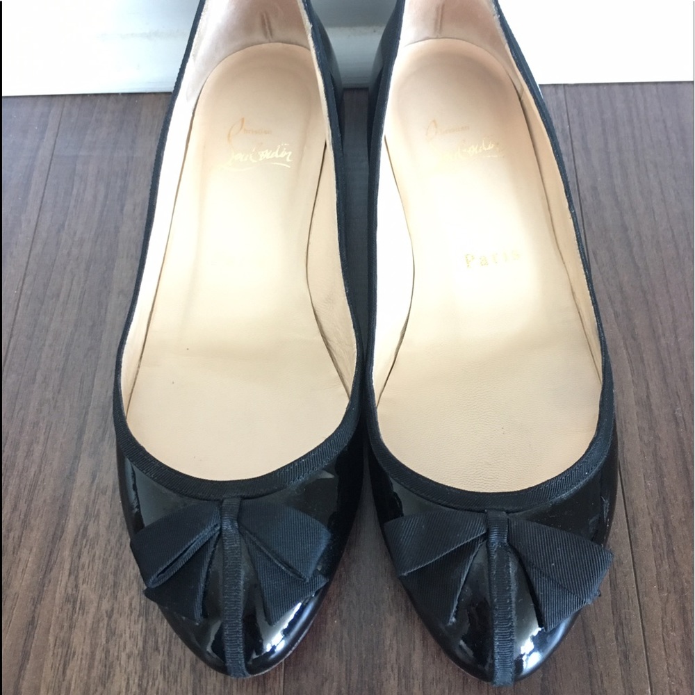 Like New‼︎ Christian louboutin flats 361/2