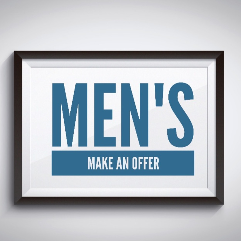 Men's clothing.