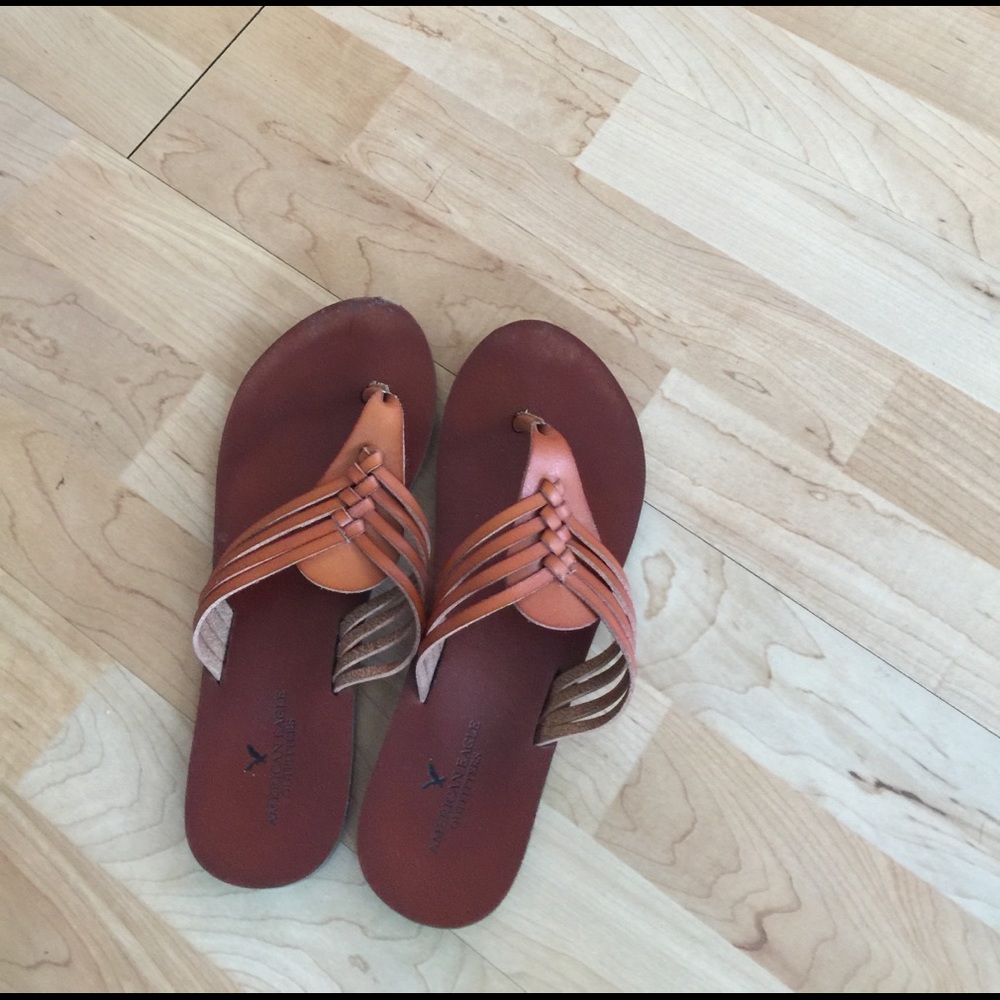 American eagle leather sandals