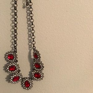 Red Statement Necklace