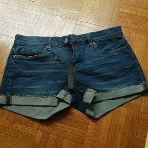 Blank NYC Roll Over Shorts in Recovery Days