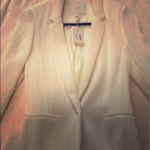 MAJE Ecru Jacket "Voyelle" Size 36