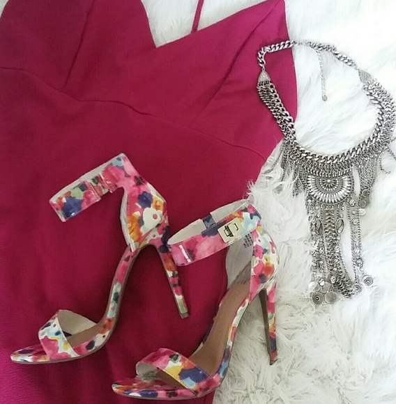 Sexy watercolor heels!!! - Picture 1 of 4