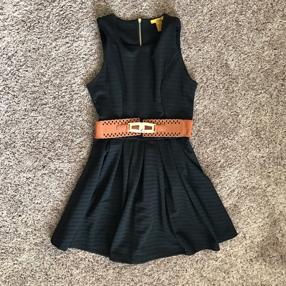 Belted dress