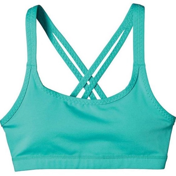 Patagonia Other - Teal Patagonia Strappy Cross Back Sports Bra