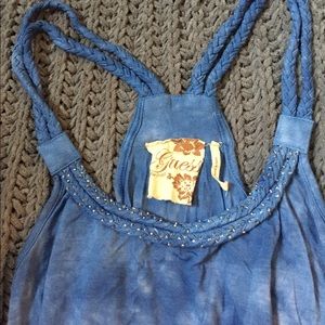 Guess brand tank top size Small