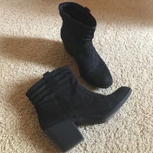 Black Suede Boots