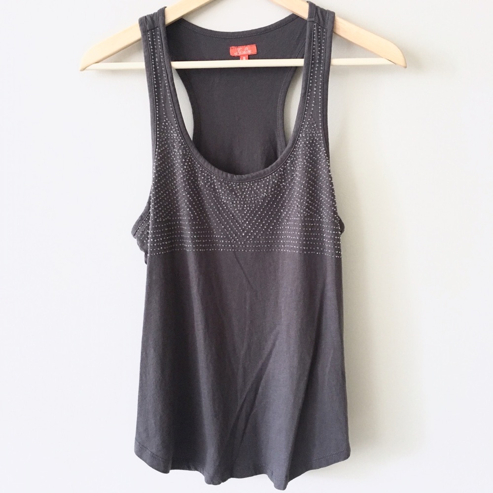 Madewell Hi-Line Beaded Tank Top