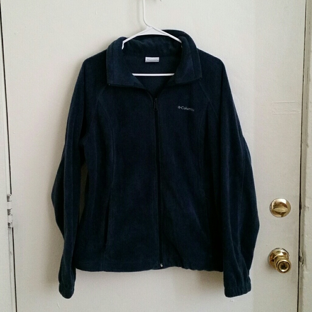 Columbia Fleece Jacket Navy XL