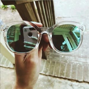 *NEW* aquamarine reflective sunglasses