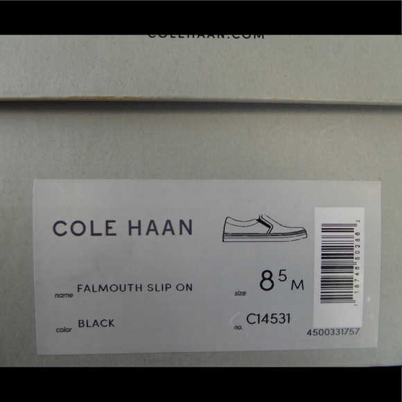 Cole Haan Falmouth Slip On Leather Shoes Grand OS - Picture 3 of 7