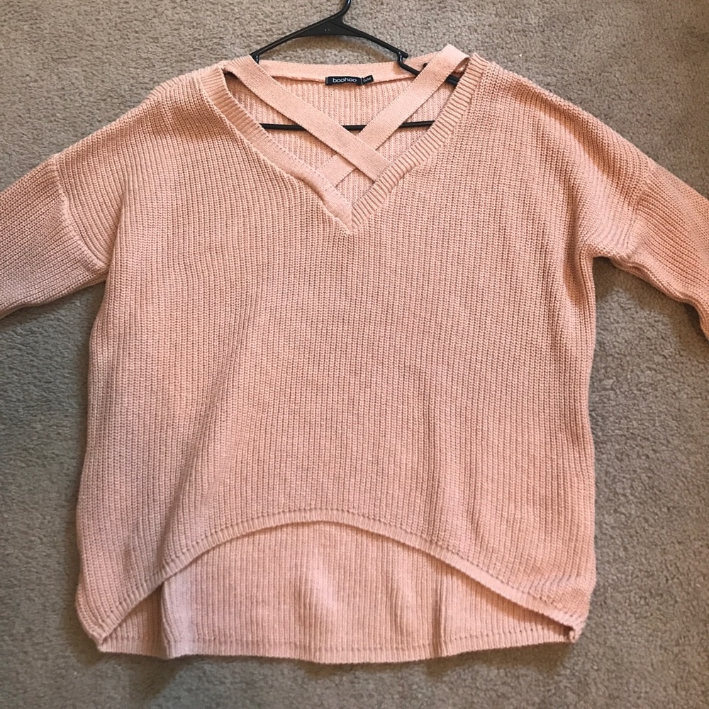 Nude/pink sweater