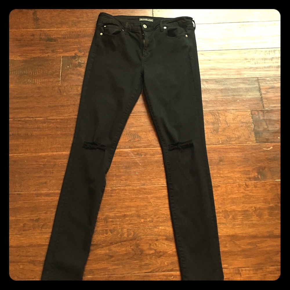 Abercrombie & Fitch Skinny black jeans