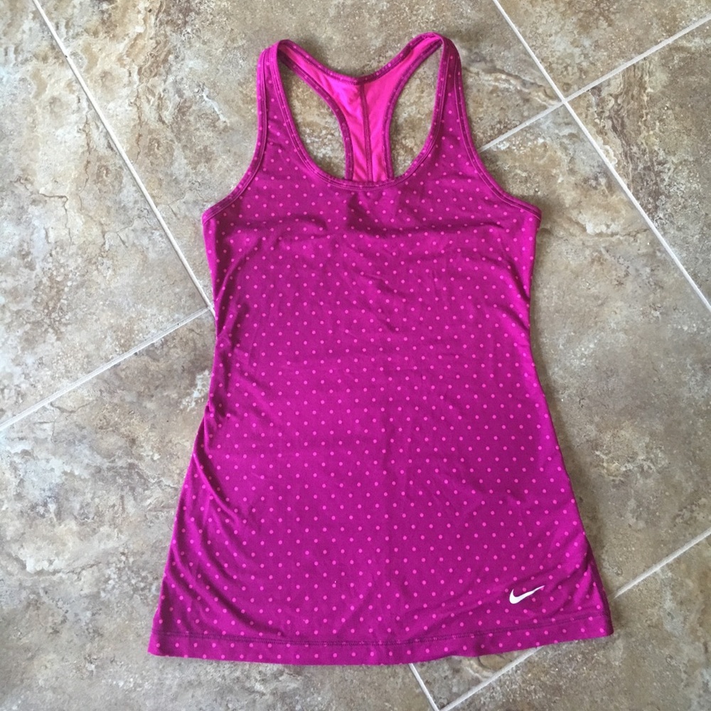Nike dri-fit razor back tank -small