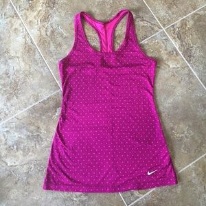 Nike dri-fit razor back tank -small