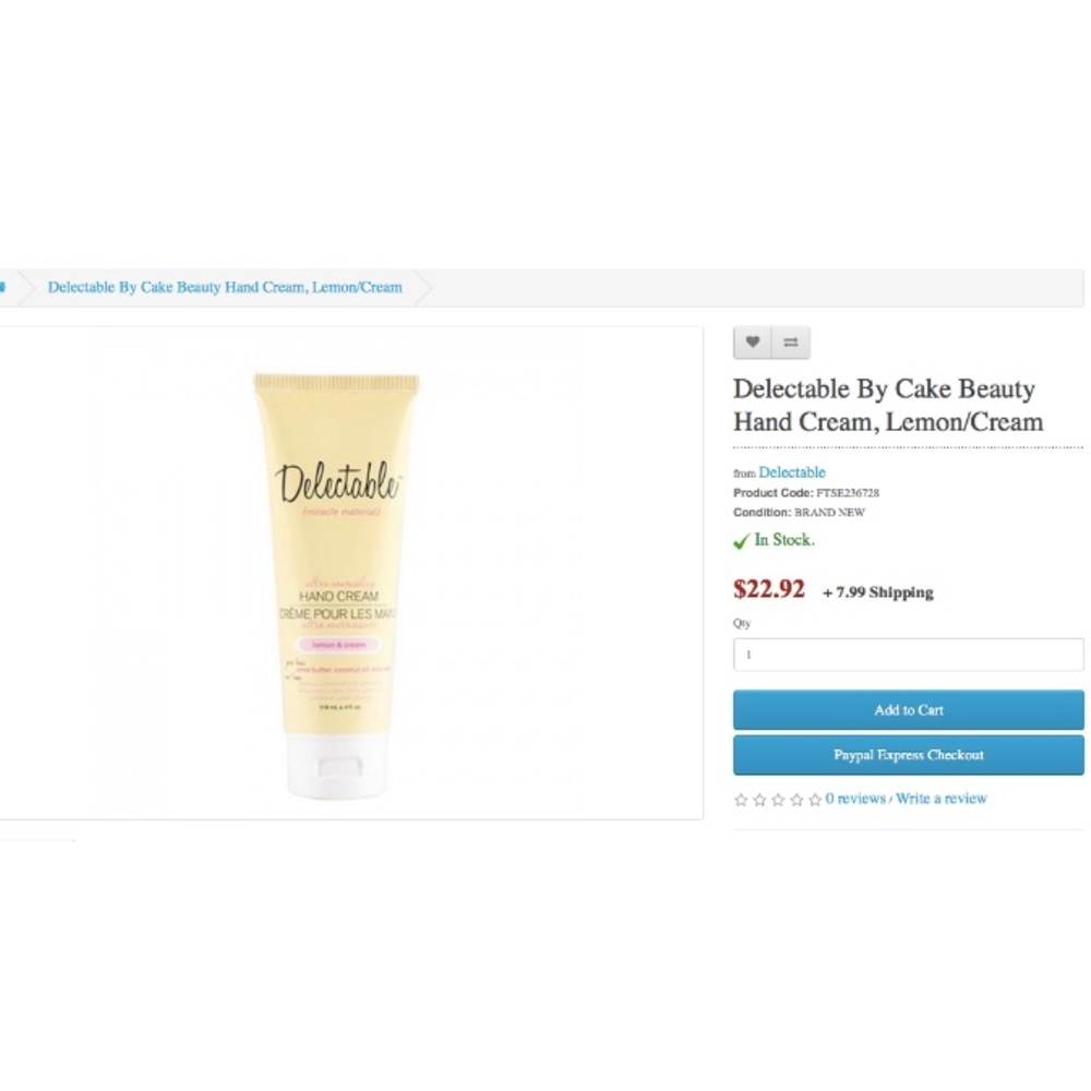 Delectable Hand Lotion