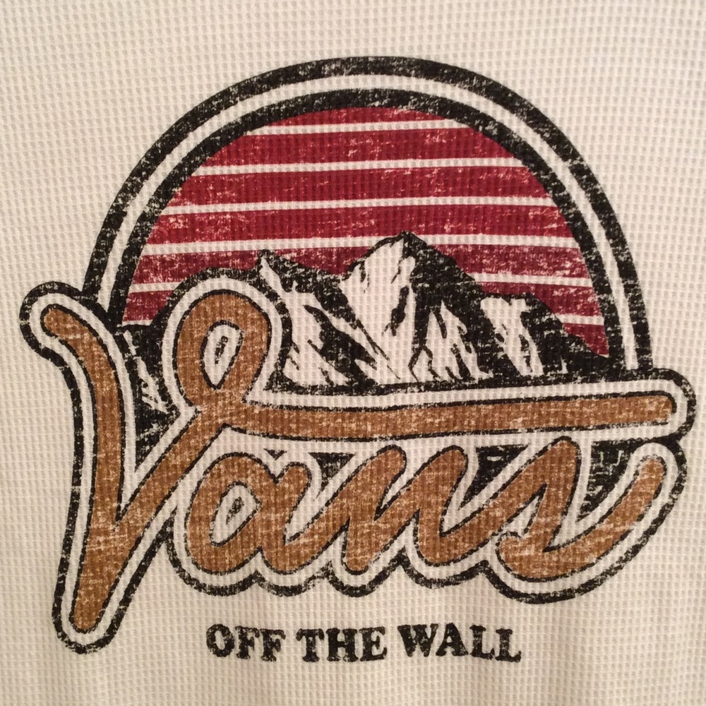 VANS Long Sleeve Baseball Thermal T. - Picture 2 of 4