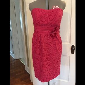 David's Bridal Midi Dress