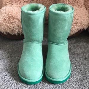 Ugg Australia Classic Short Mint Green Size 7