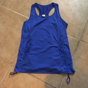 Cobalt racerback running tank