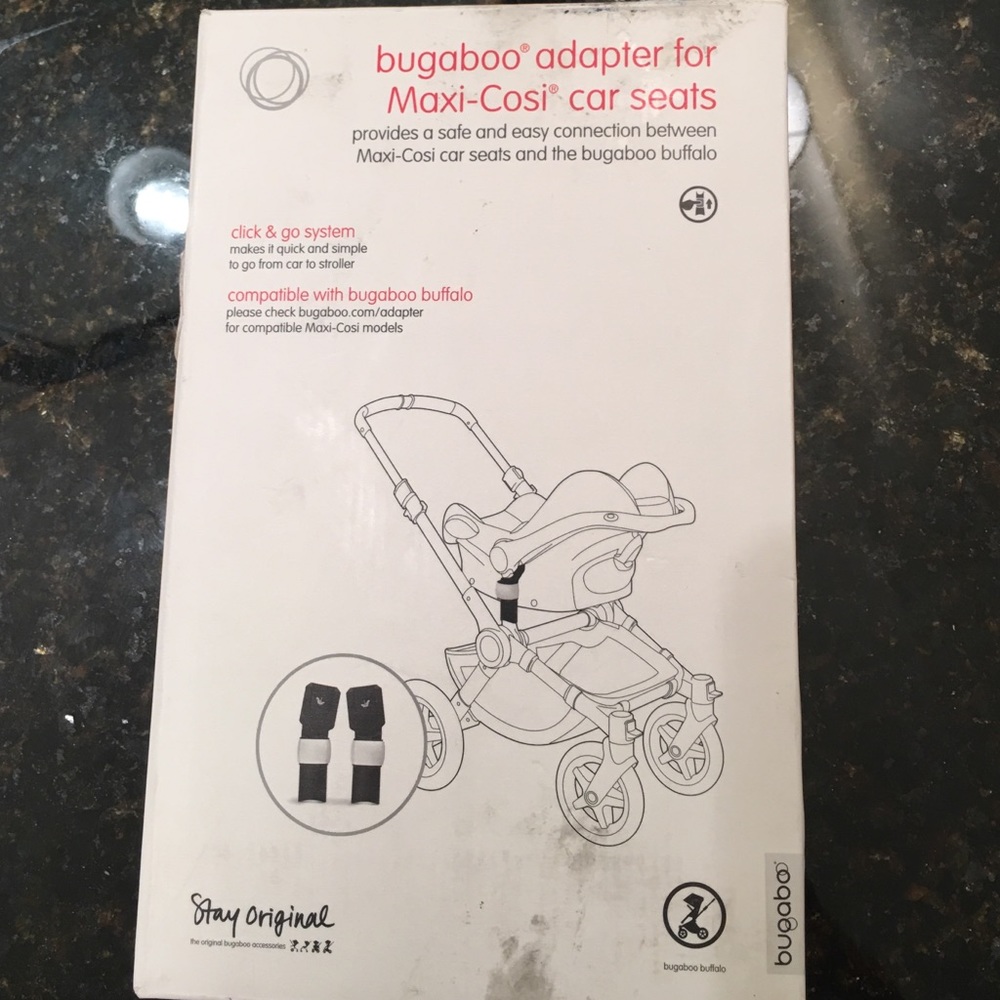Bugaboo buffalo adapter for maxi cosi car seats