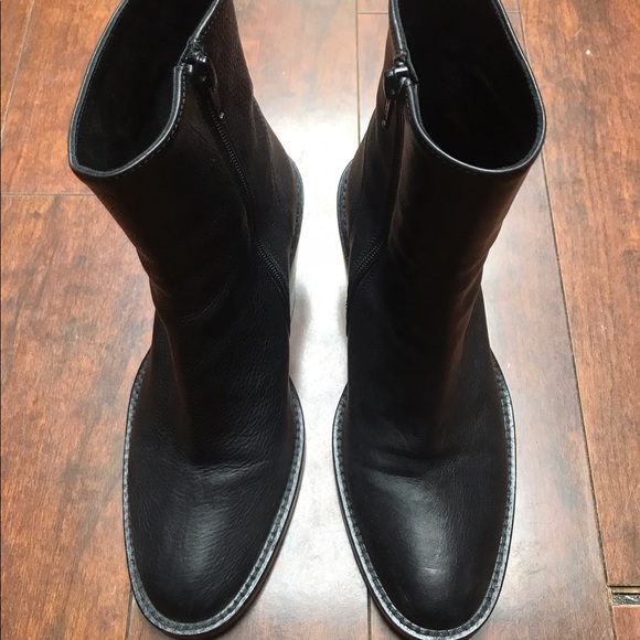 **SOLD - Ann Dememeulemeester Ankle Zip Boots, Black, 37.5 - Picture 3 of 7