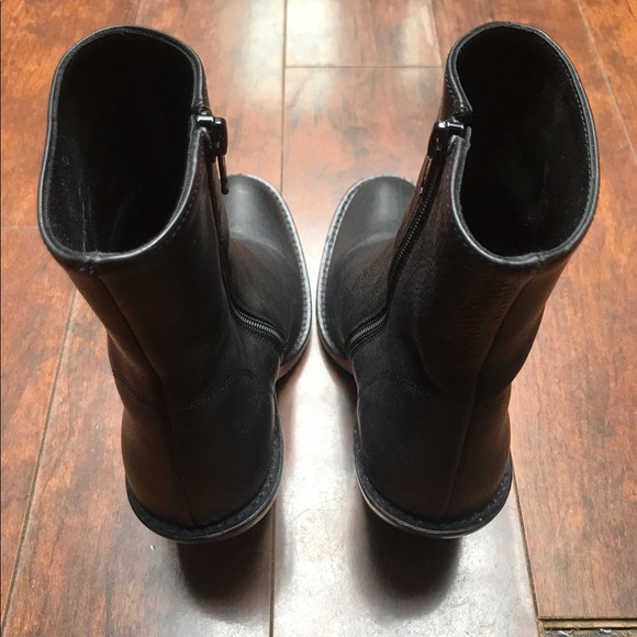 **SOLD - Ann Dememeulemeester Ankle Zip Boots, Black, 37.5 - Picture 4 of 7