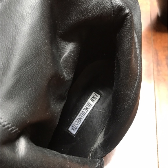 **SOLD - Ann Dememeulemeester Ankle Zip Boots, Black, 37.5 - Picture 6 of 7