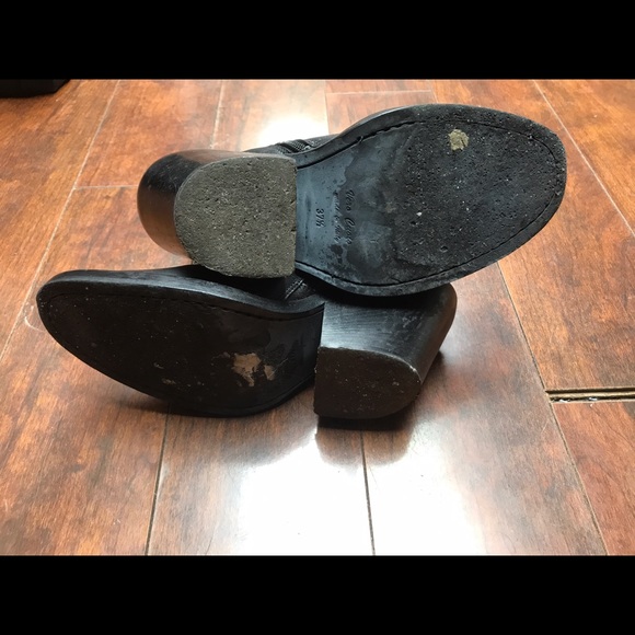 **SOLD - Ann Dememeulemeester Ankle Zip Boots, Black, 37.5 - Picture 7 of 7