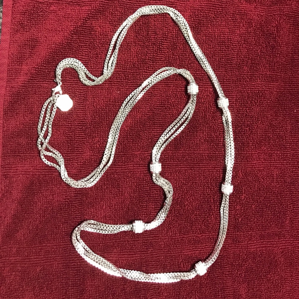 Vince Camuto silver tone necklace