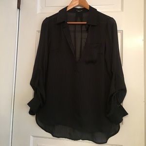 Forever 21 sheer blouse