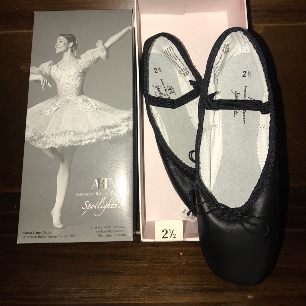 Black Ballerina Slippers