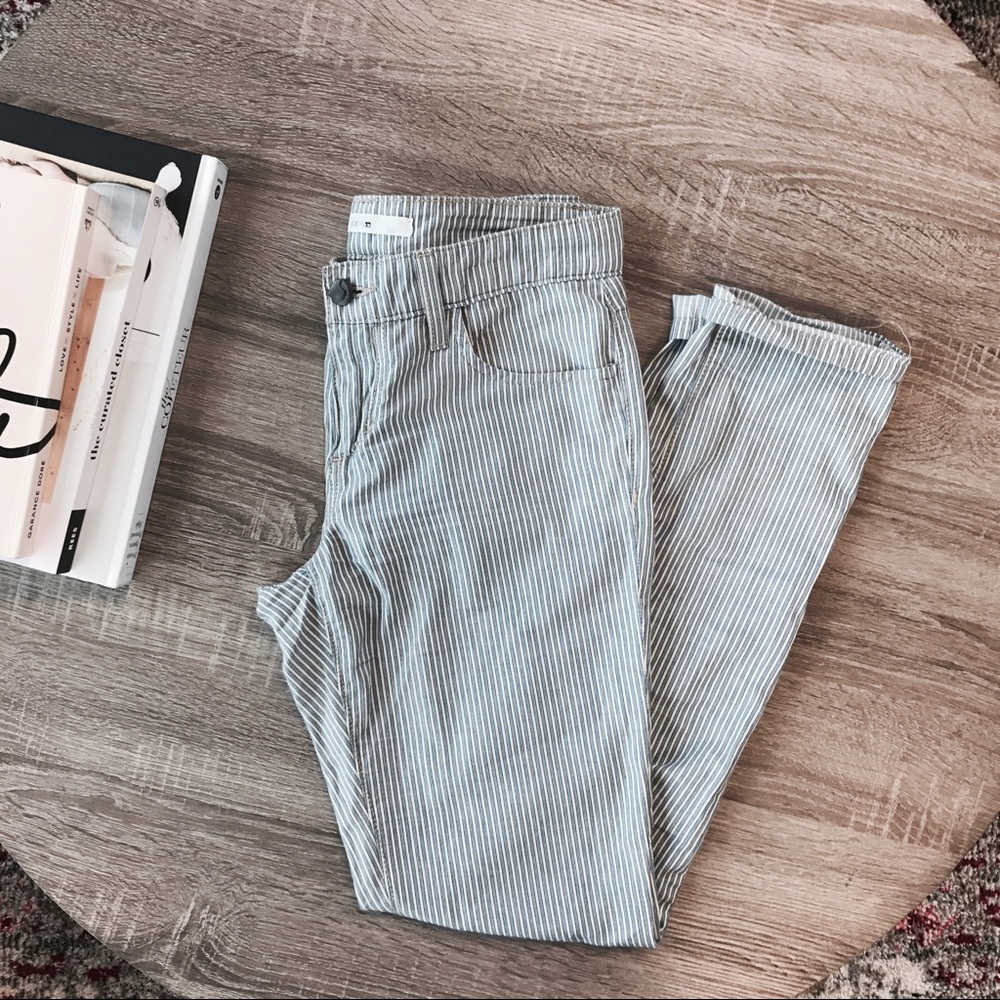 Joe's Striped Pants