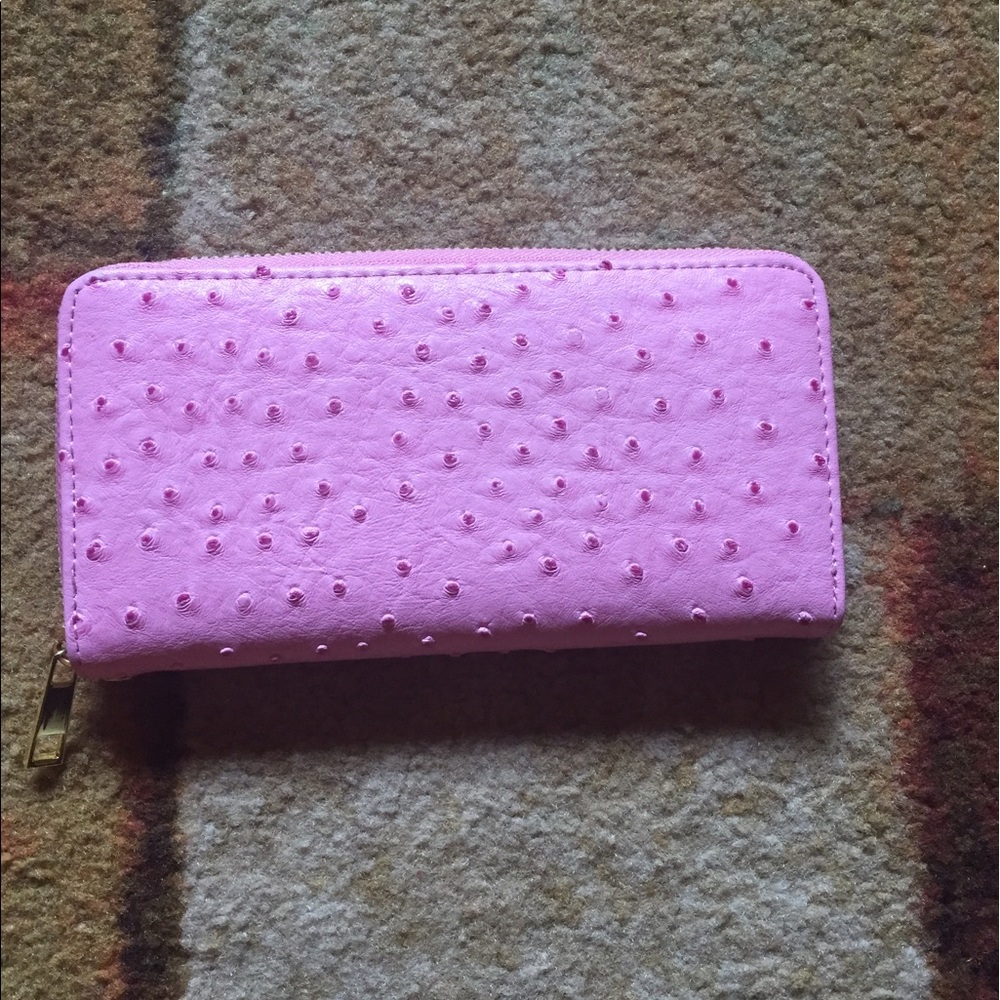 Pink wallet
