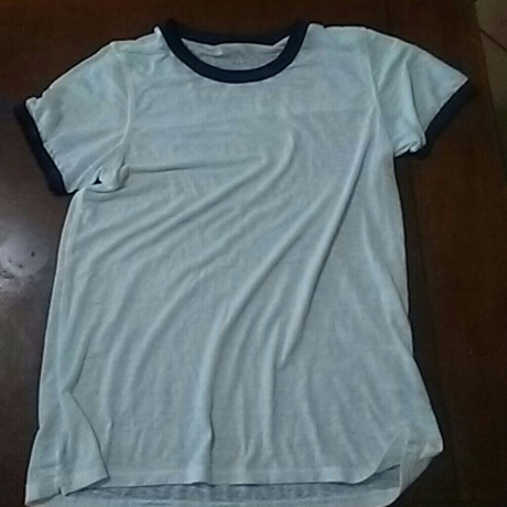 Free people plain white tee