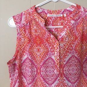 • Pink and Orange Top •