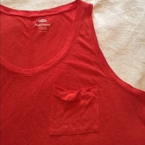 Old Navy Tops - adorable orange old navy bf tank top size XXL Old Navy Tops - adorable orange old navy bf tank top size XXL