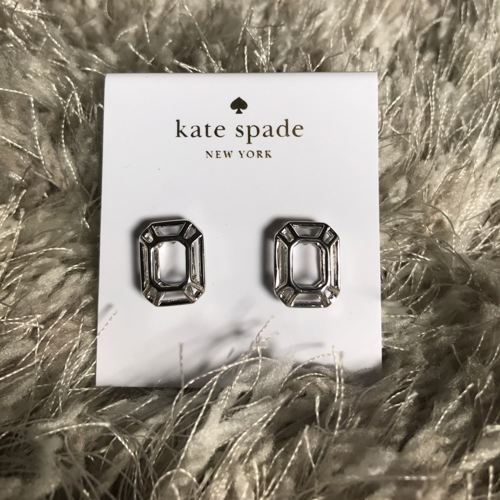 Kate Spade freeze framed earrings