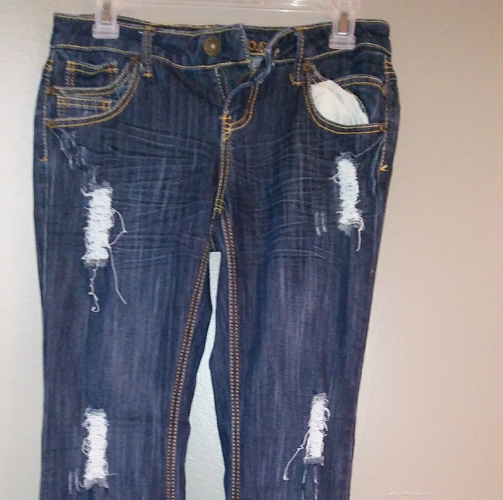 Almost Famous Distressed Jeans