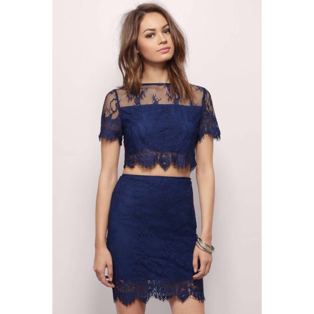 Tobi Two Piece Lace Dress