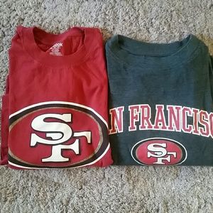 SOLD San Francisco 49ers shirts