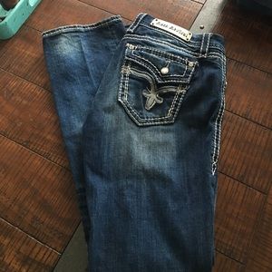 Rock revival 32 slim boot 33 inseam