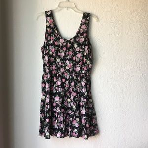 Floral print dress
