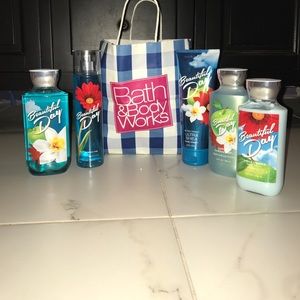 Bath and Bodyworks lotion fragrance mist showergel
