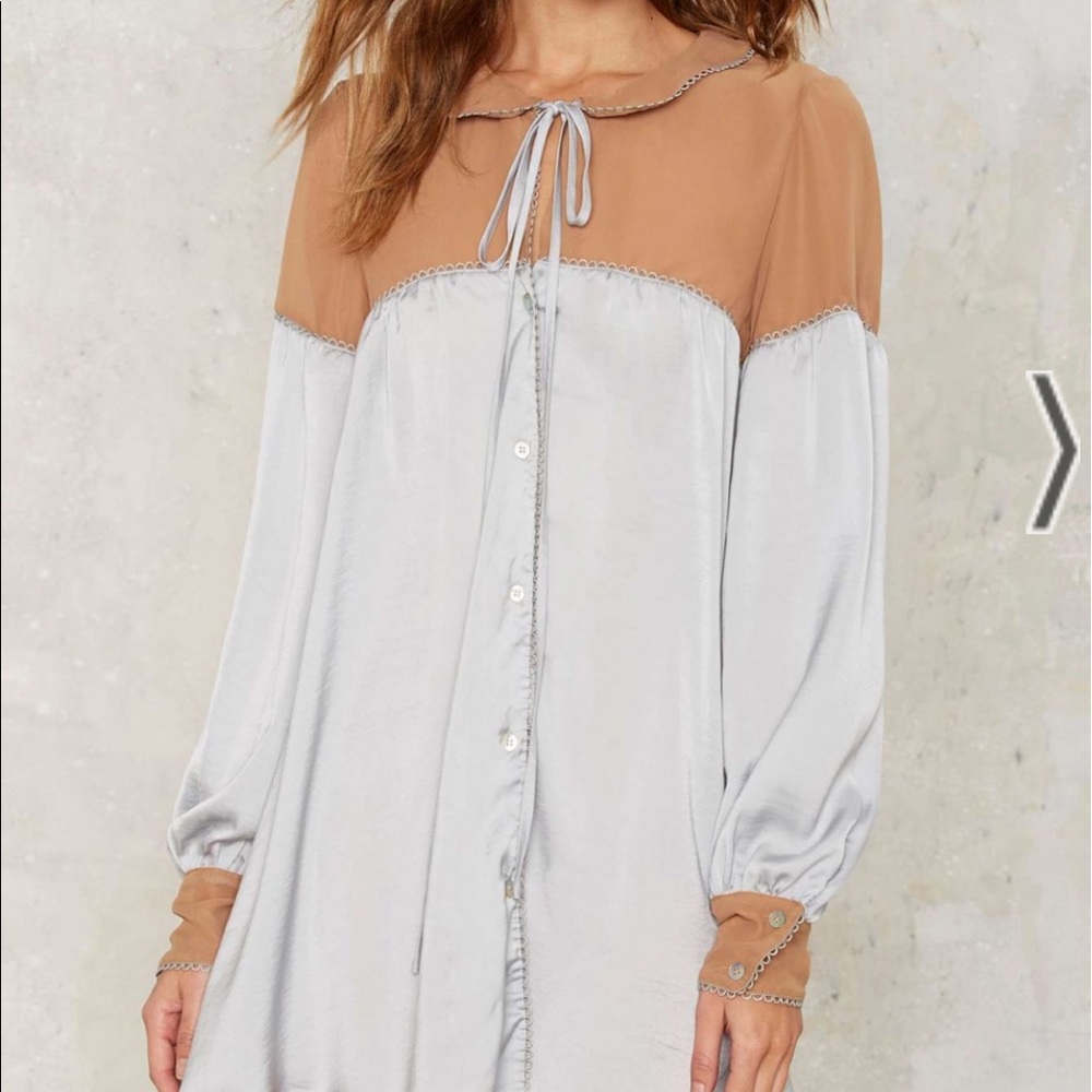 SKIVVIES by For Love & Lemons Soliana Satin Sleep